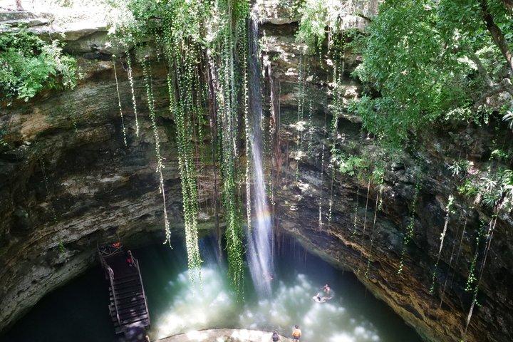 Valladolid: Ek Balam site, local Markets & Cenote swim, pick up