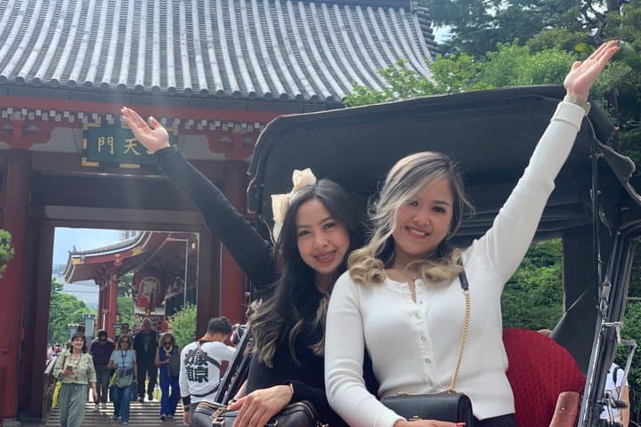 Private Asakusa Rickshaw Tour with Local Guide