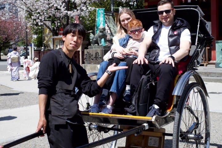 Private Asakusa Rickshaw Tour with Local Guide