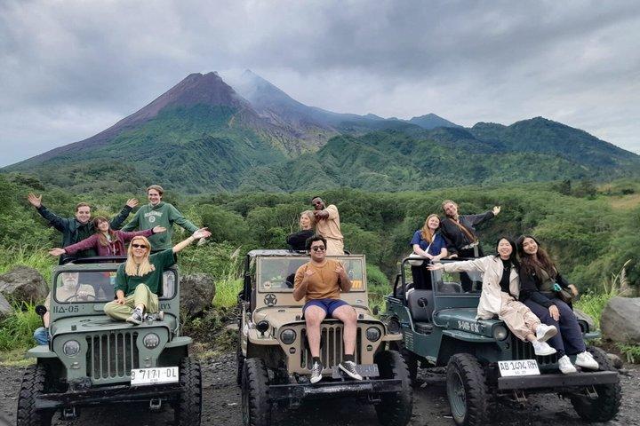 Borobudur Sunrise, Merapi Jeep Volcano, And Prambanan Full Day