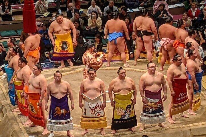 Nagoya Grand Sumo Tournament Experience with A-Seat Ticket