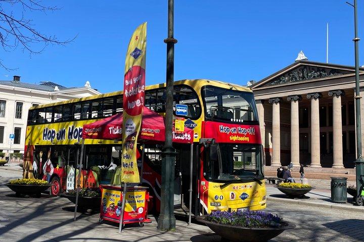 Oslo: 24 hours Hop-On Hop-Off Sightseeing Bus Ticket Gray Line