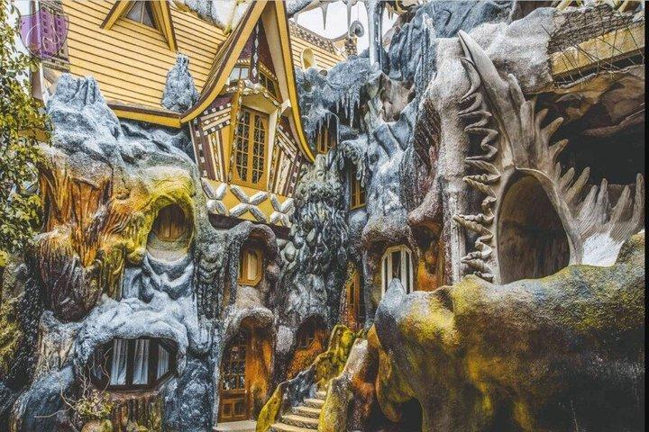 Dalat Waterfall Crazy House Langbiang and Go Kart Experience