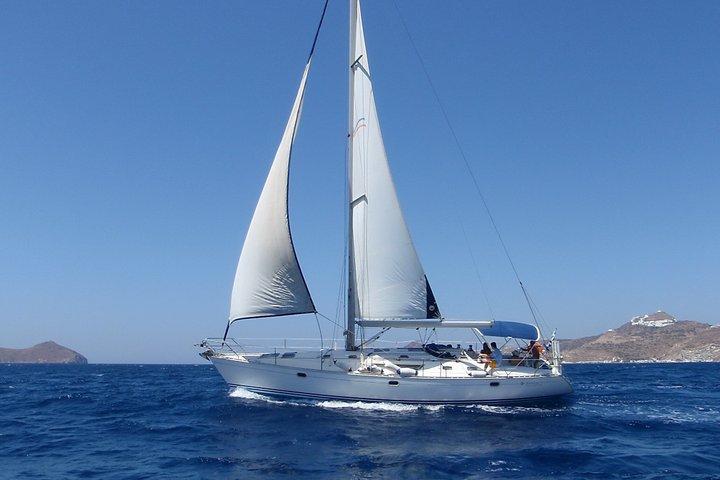 Milos Kleftiko Sailing Cruise with Lunch, Drinks & Snorkeling