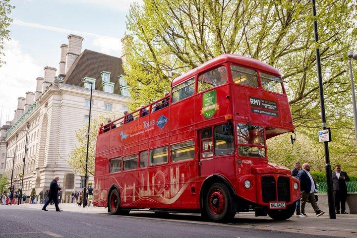 London’s First Electric Routemaster Bus Tour with Live Guide