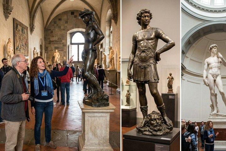 Florence David Tour: Michelangelo, Donatello & 48h Art Pass
