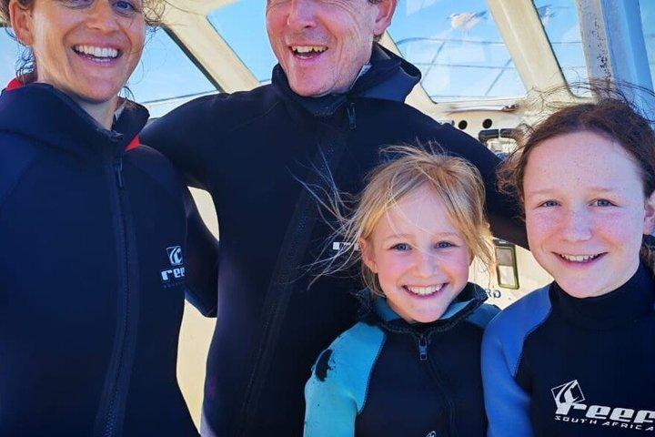 Gansbaai Shark Cage Diving with surface air available on request