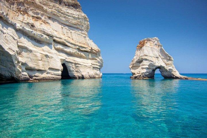Milos Kleftiko Sailing Cruise with Lunch, Drinks & Snorkeling