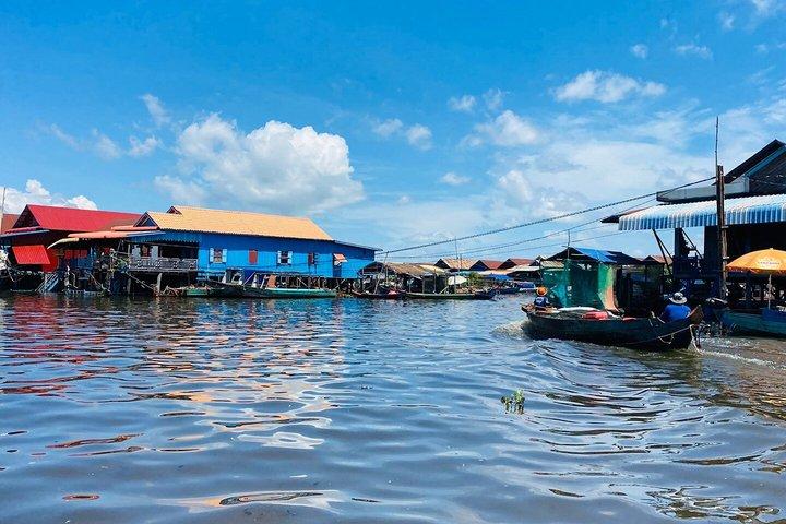 2 Day in Siem Reap Waterfall Foods Angkor Sunrise and Lake Life