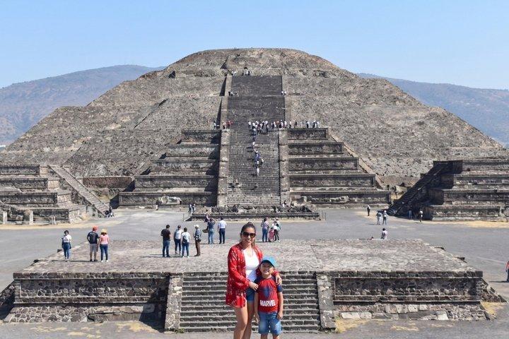 From cdmx: Teotihuacan and Basilica of Guadalupe all inclusive