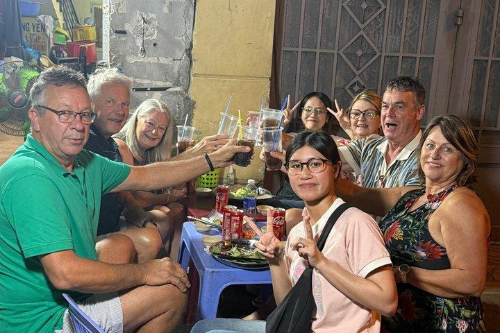 Saigon Street Food Odyssey: Vintage Jeep or Motorbike by Night