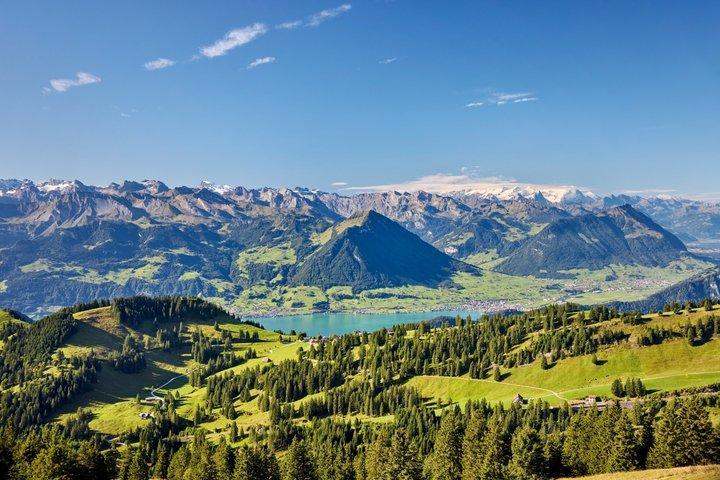 Self-guided: Mount Rigi, Lake Lucerne Cruise and Mountain Spa