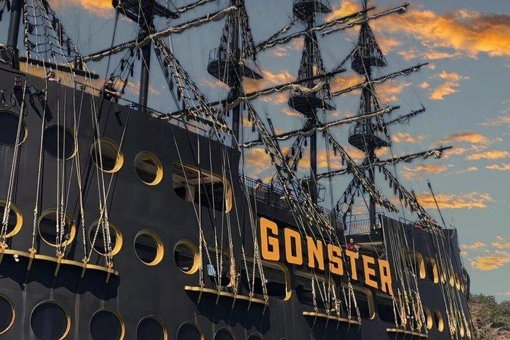 Kemer Gonster Luxury Pirate Boat Trip w/Lunch & Soft Drinks