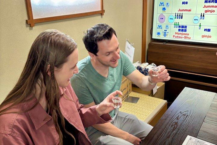 Historic Sake Brewery Tour and Tasting Session