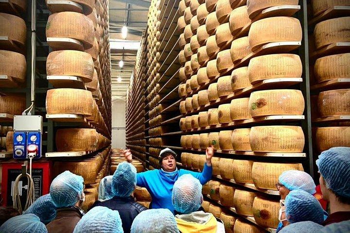 Modena Private Tour of Organic Parmigiano Reggiano with Tasting