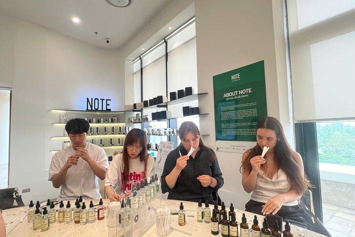 Perfume Making Workshop at Note The Scent Lab Hanoi