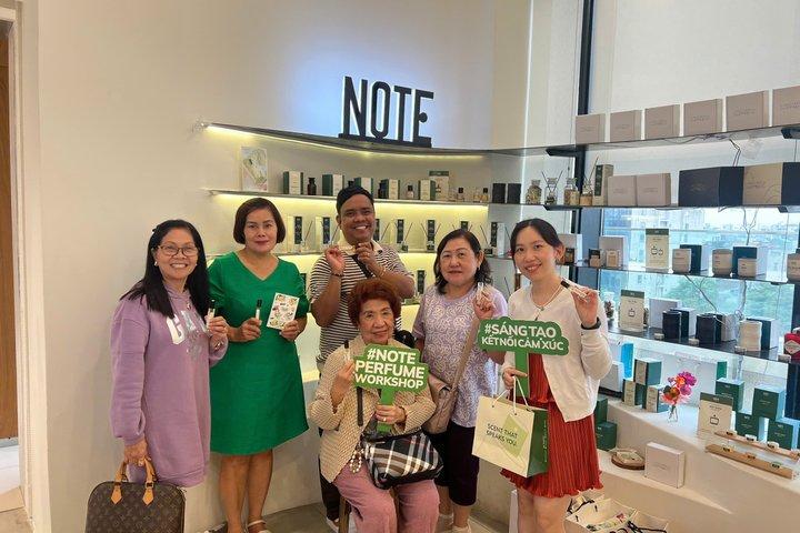 Perfume Making Workshop at Note The Scent Lab Hanoi