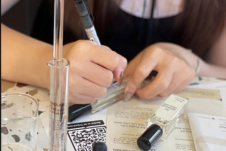 Perfume Making Workshop at Note The Scent Lab Hanoi