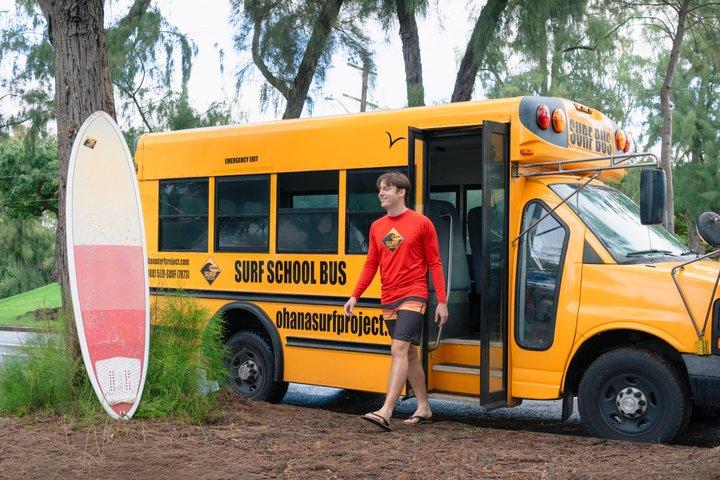 Family, Private & Group Surf Lessons w/ Waikiki Courtesy Shuttle
