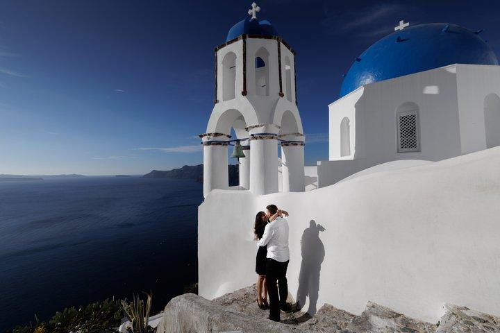 Santorini Private Photoshoot in Oia & Blue Domes