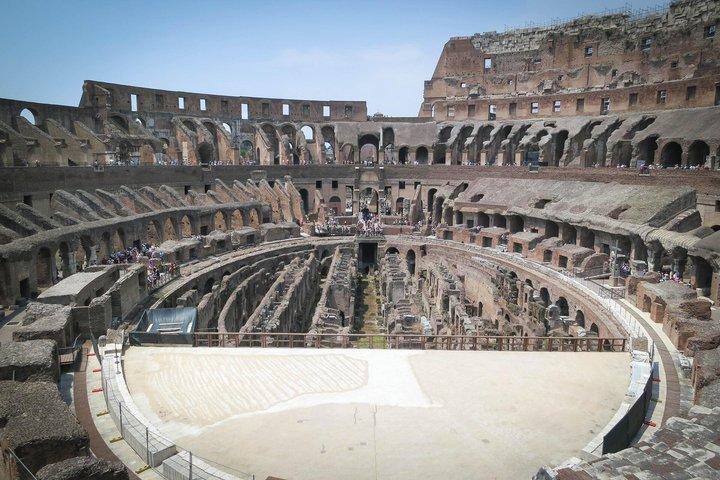 Colosseum Arena Floor Roman Forum and Palatine Hill Guided Tour