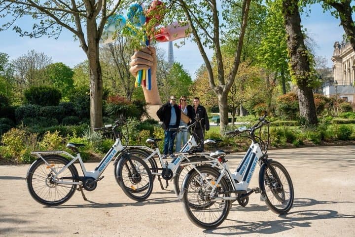 Private Paris E-bike city highlights tour