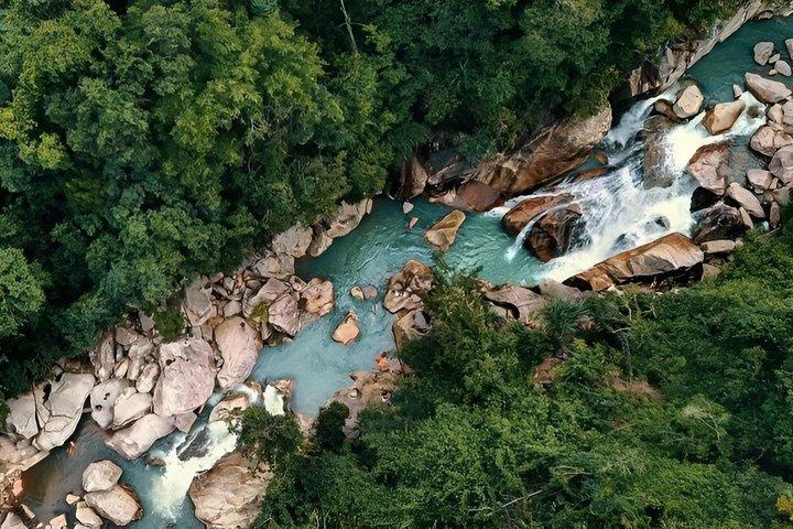 Private Tour Ba Ho Waterfall Trekking Climbing and Swimming