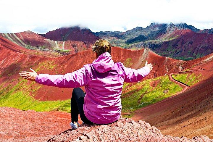 From Cuzco : Red Valley and Rainbow Mountain Tour on ATVs