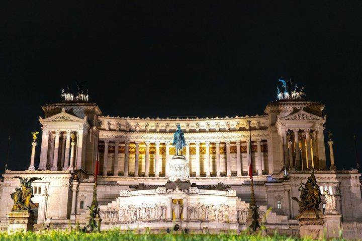 Rome by Night in Golf Cart