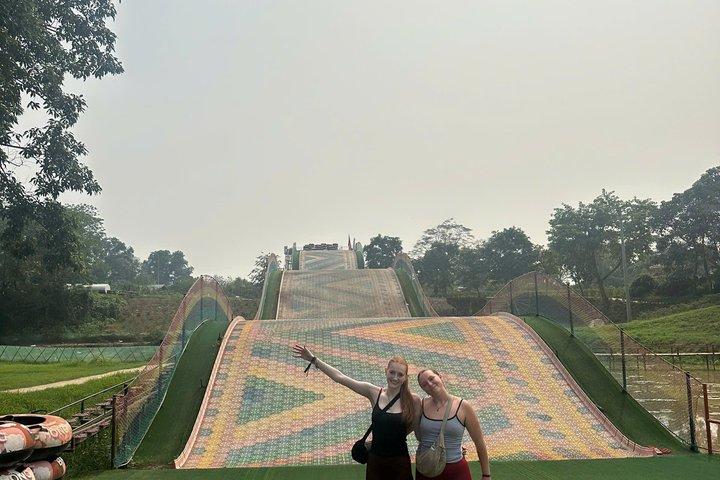 Hanoi Rainbow Slide and Animals Feeding Half Day Experience