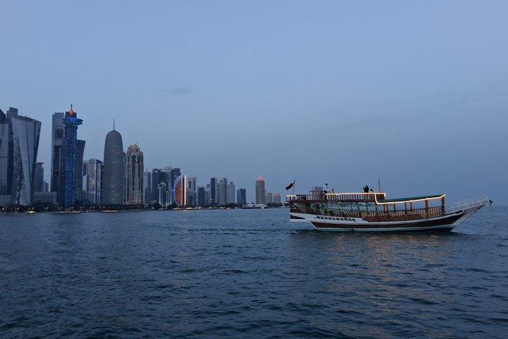Half Day Private Doha City Tour with Traditional Dhow Boat Cruise