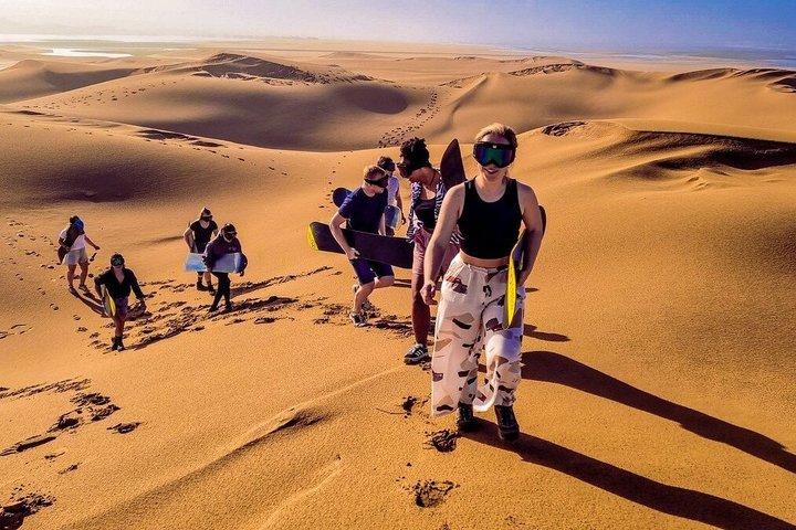 Timlalin Dunes Sandboarding Tour from Agadir & Taghazout