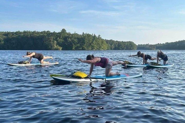 Rise and Shine Paddleboard Yoga Class in Chelmsford