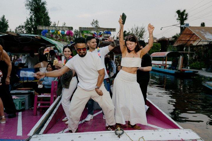 Play, Sip and Float : Tequila Party in Xochimilco