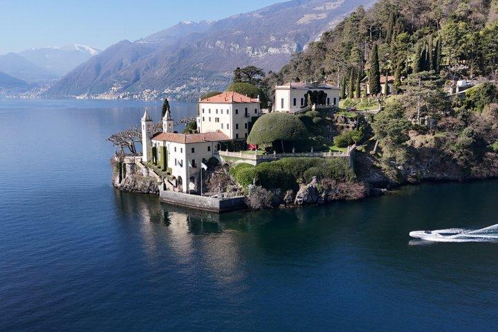 Lake Como Boat Tour with Wine, Swim, Photoshoots & Scenic Views