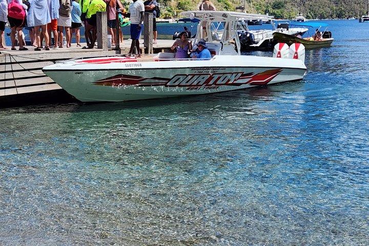 Land and Sea Tour St Lucia