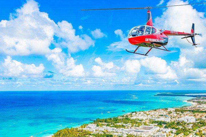 Helicopter tour of Punta Cana