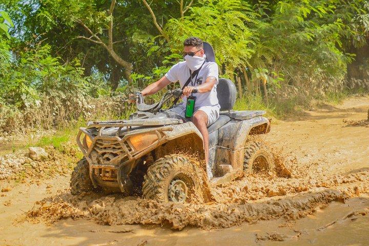 Buggy and ATV Adventure in Punta Cana with Cave and Beach Visit