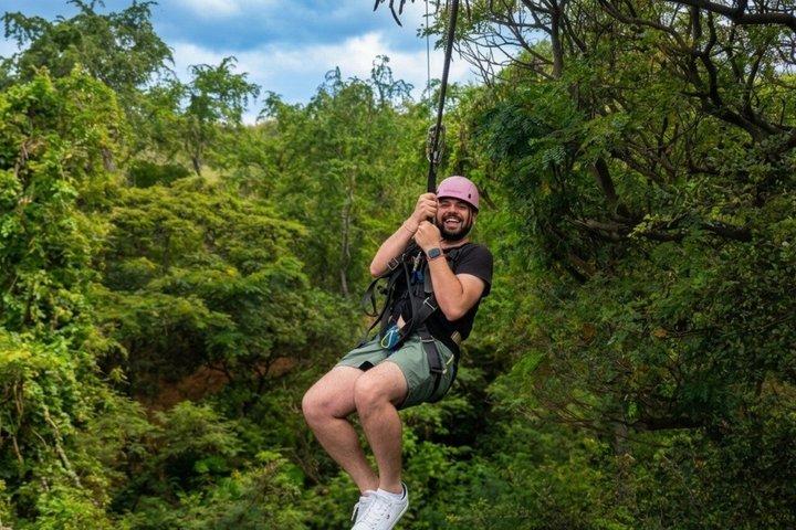 3 Zipline Adventure (Optional Waikiki Shuttle for 10am Tour)