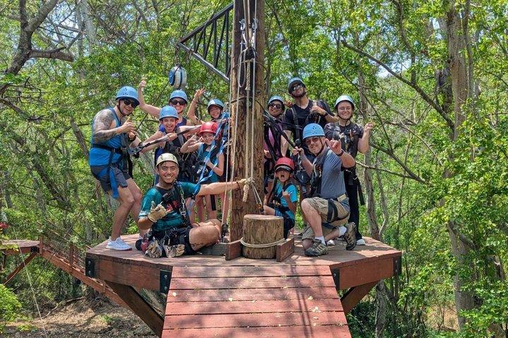 Oahu:6 Zipline Adventure (Optional Waikiki Shuttle for 10am Tour)