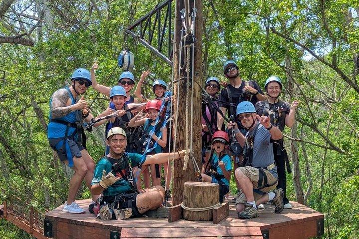 3 Zipline Adventure (Optional Waikiki Shuttle for 10am Tour)