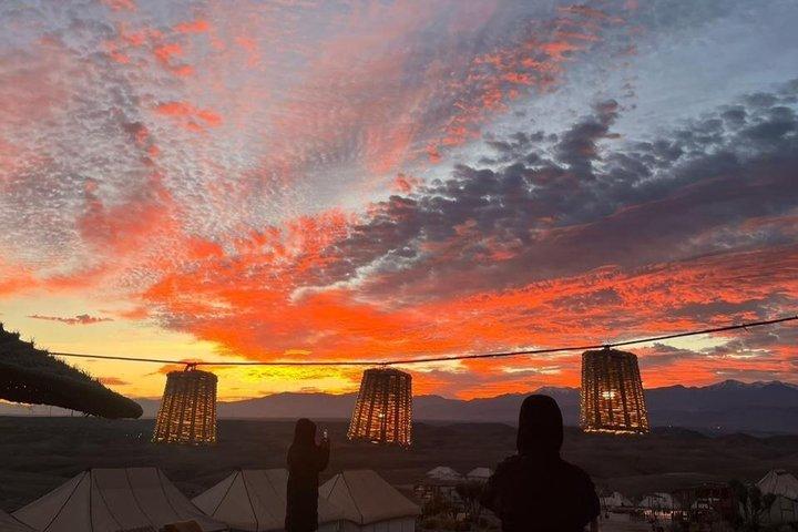 Agafay Desert Sunset Experience: Camel Ride, Dinner & Live Show
