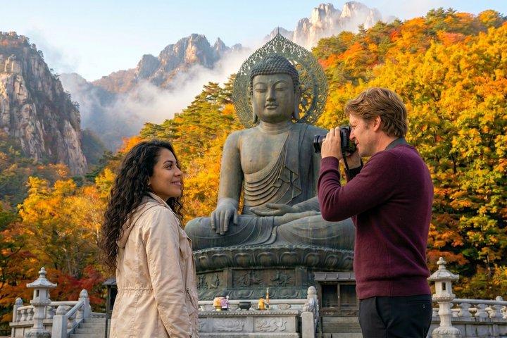 Seoraksan with Nami Island or Sinheungsa Temple tour from Seoul