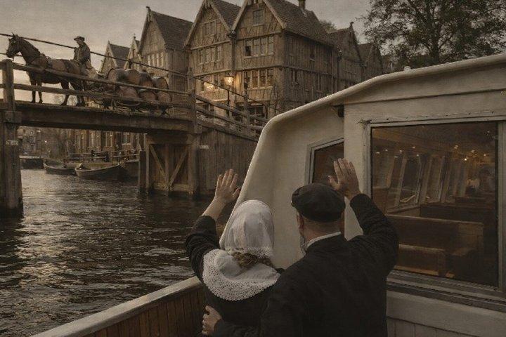 Amsterdam 75 Minute Canal Cruise with VR Golden Age Experience