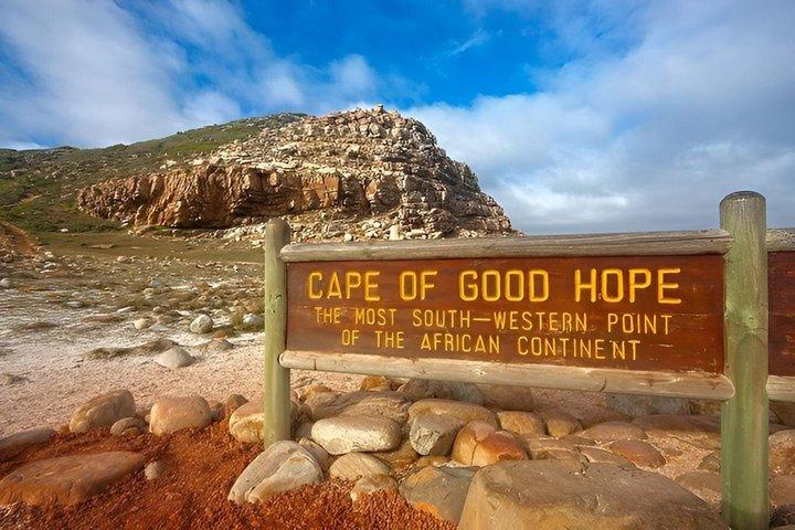 Table Mountain Cape of Good Hope and Boulders Beach Tour