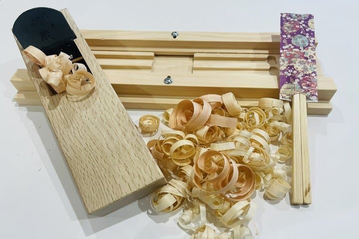 Chopstick Making Workshop with Souvenir in Osaka Castle Area