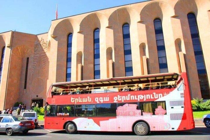 Yerevan City Sightseeing Hop On Hop Off Bus Tour