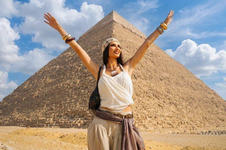 VIP Access Half Day Giza, Sphinx, GEM, inside Pyramids, tickets