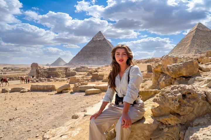 Private Tour to GEM and Giza Pyramids includes all entry tickets