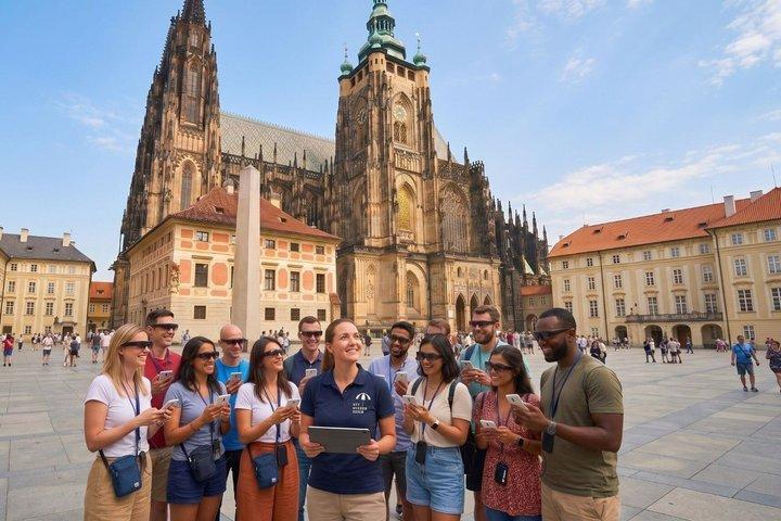 Prague Castle Exterior Tour with AR Glasses & Opt. Ticket